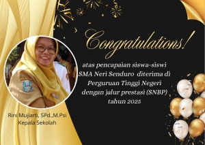 Lonjakan Lolos SNBP 2025, SMA Negeri Senduro Catat Prestasi Gemilang